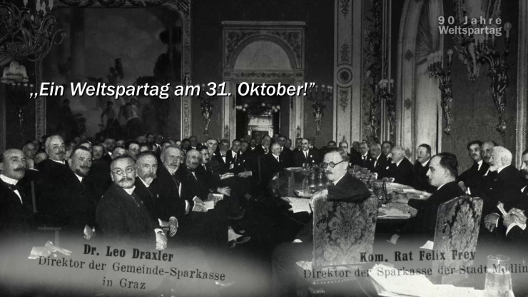 90 Jahre Weltspartag